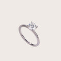 Vow 1ct Moissanite Solitaire Ring in S925 Sterling Silver