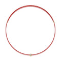 Luck 0.3 Carat Moissanite Red Cord Necklace