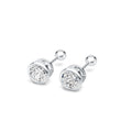 Bezella 0.5 Carat Moissanite Stud Earrings in Sterling Silver