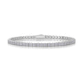 Sonata Moissanite Tennis Bracelet in Sterling Silver