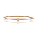 Miele Moissanite Tan Cord Bracelet