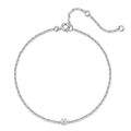 Astrolina Moissanite Chain Bracelet in Sterling Silver