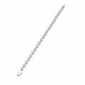 Bezelina Moissanite Tennis Bracelet in Sterling Silver