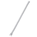 Bezella Moissanite Tennis Bracelet in Sterling Silver