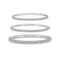 Filina Moissanite Tennis Bracelet in Sterling Silver