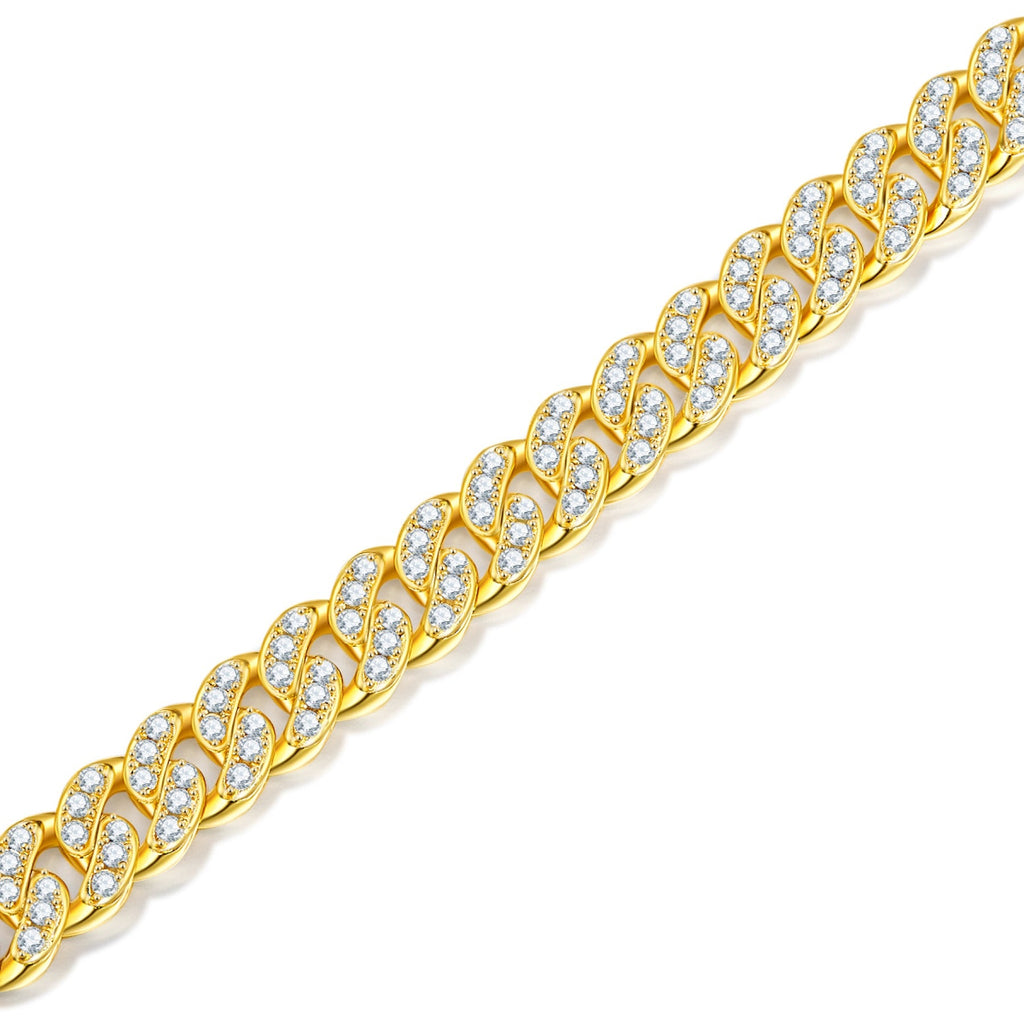 Vitale Moissanite Tennis Necklace in Sterling Silver