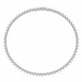 Attrazione 1 Carat Moissanite Tennis Necklace in Sterling Silver