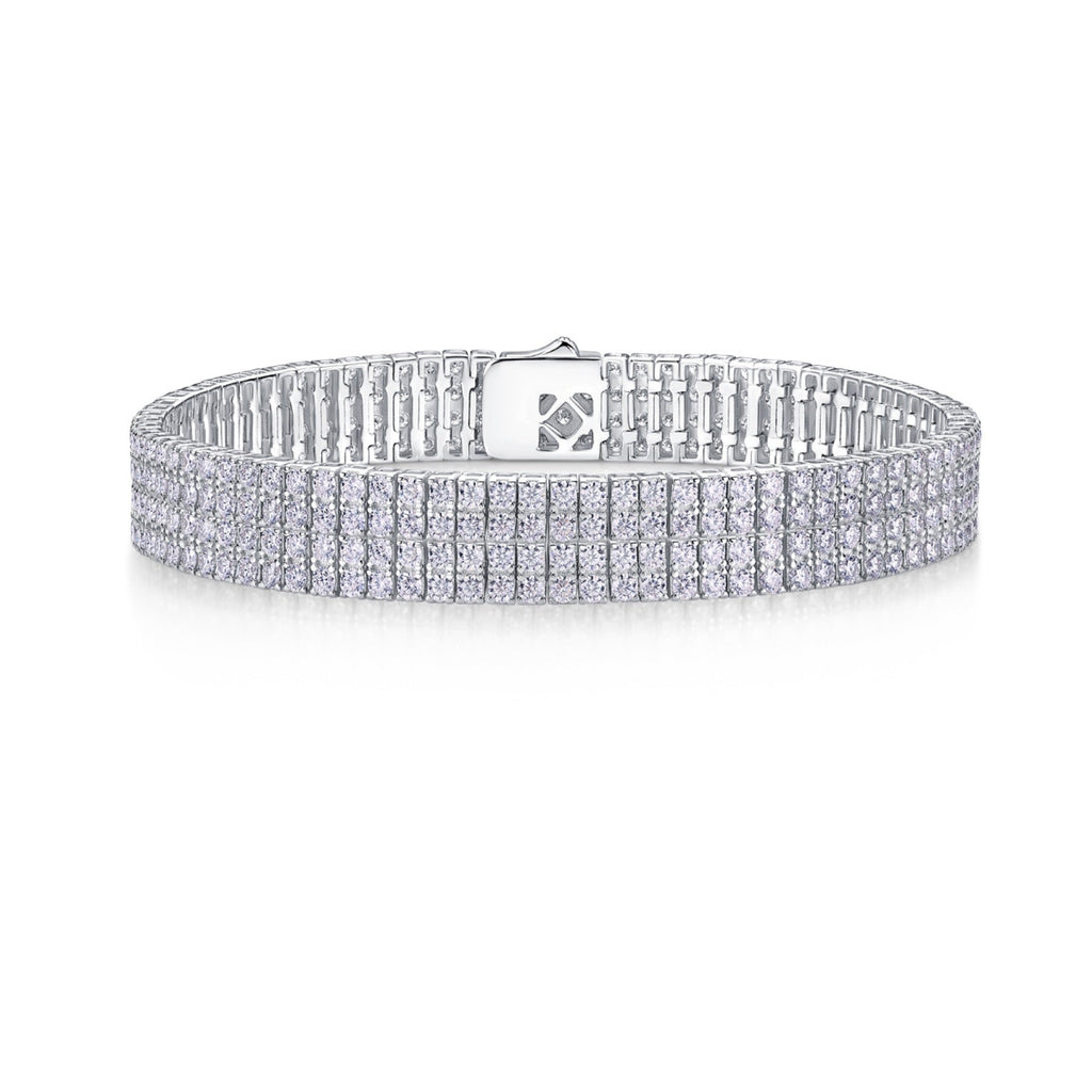 Lucente Moissanite Bracelet in Sterling Silver