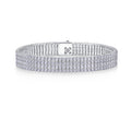 Lucente Moissanite Bracelet in Sterling Silver