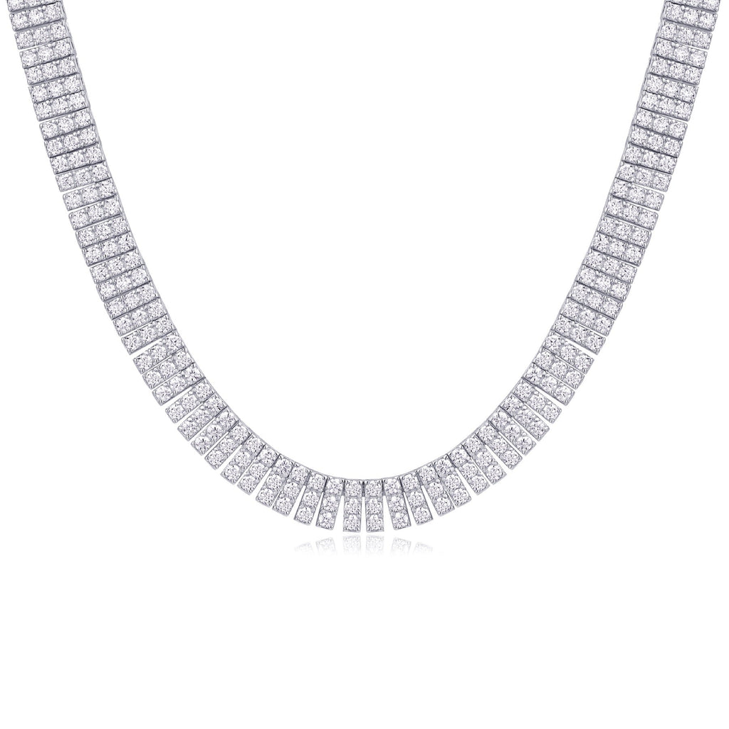 Alone Moissanite Bracelet in Sterling Silver