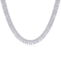 Alone Moissanite Bracelet in Sterling Silver