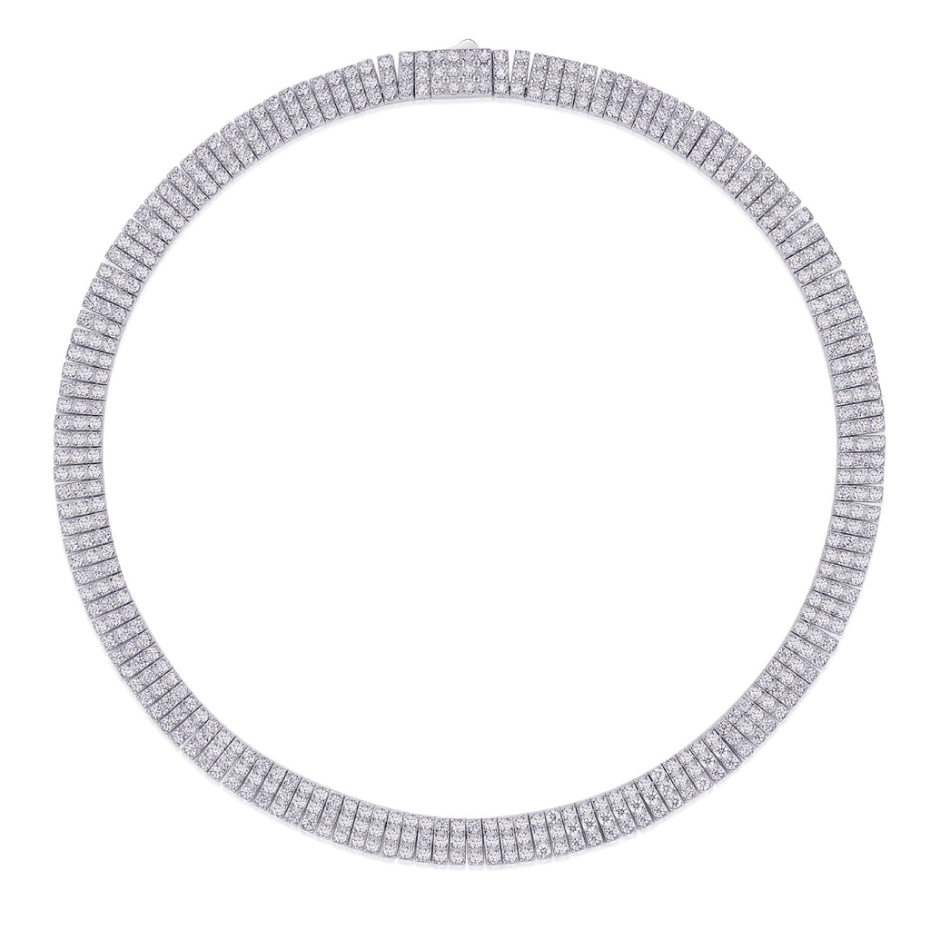 Alone Moissanite Bracelet in Sterling Silver