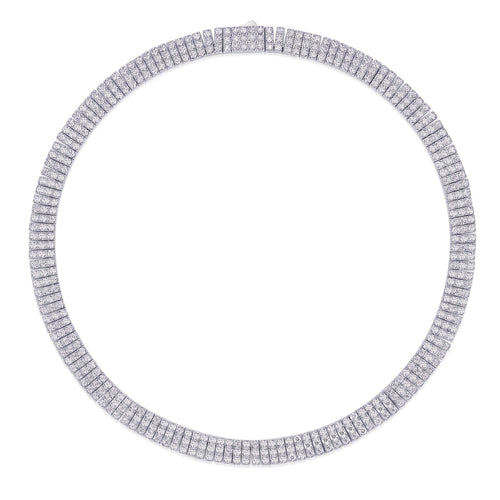 Alone Moissanite Bracelet in Sterling Silver