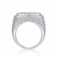 Royale Moissanite Men's Ring in S925 Sterling Silver
