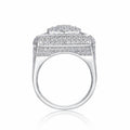 Emperor Moissanite Men's Ring in S925 Sterling Silver