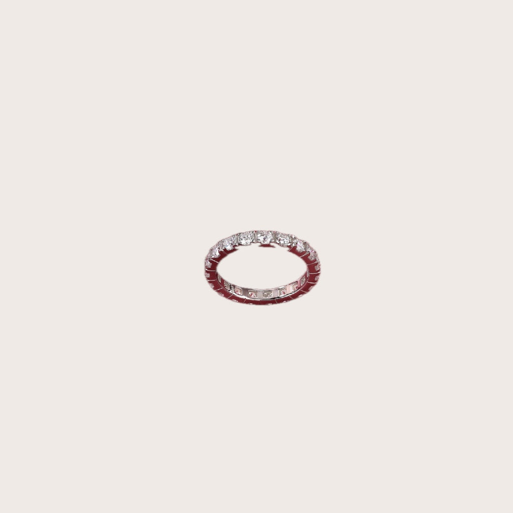 Utopia Moissanite Ring in S925 Sterling Silver