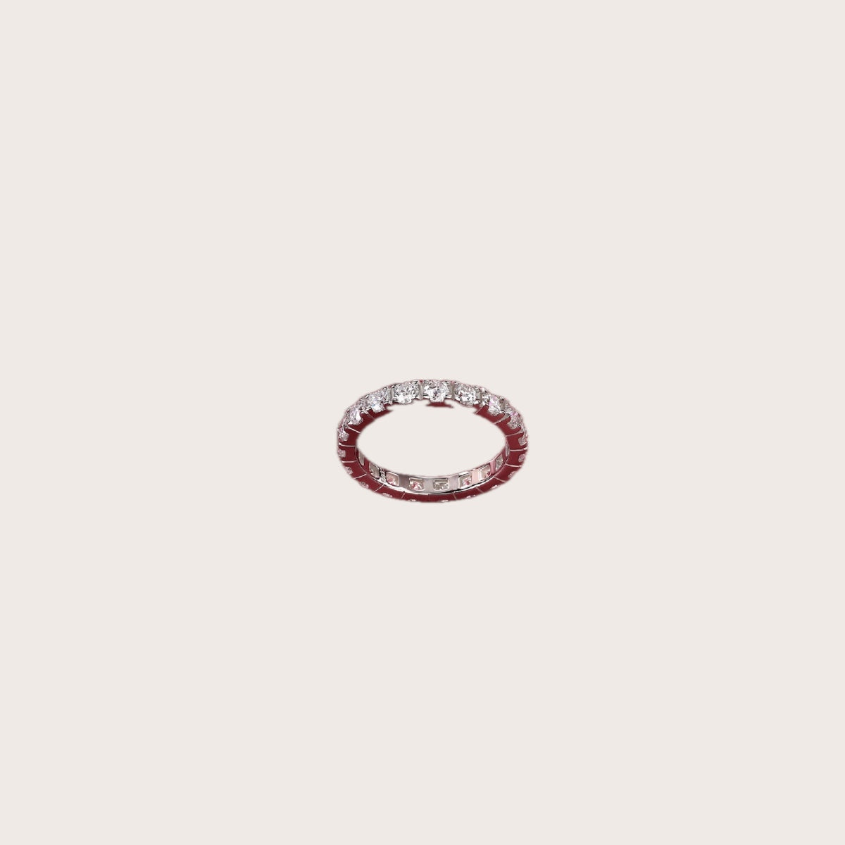 Utopia Moissanite Ring in S925 Sterling Silver