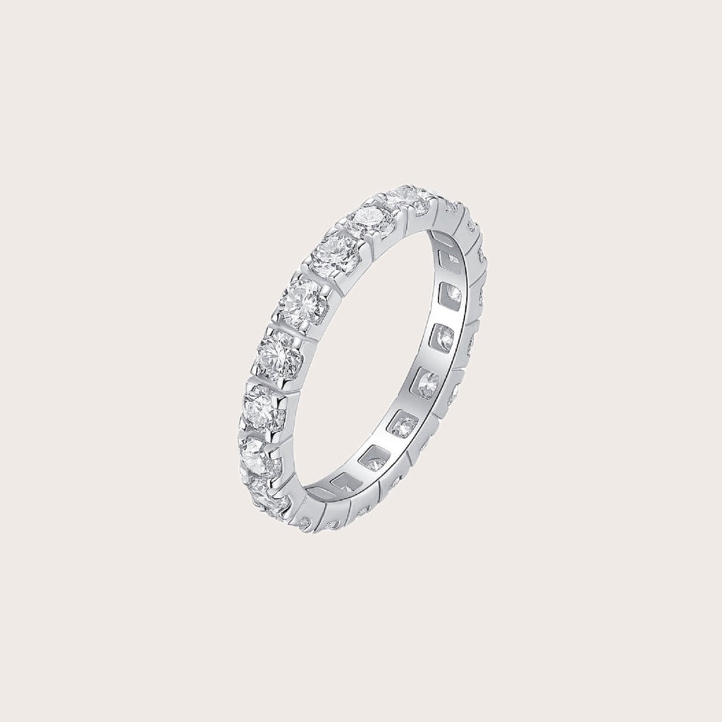 Utopia Moissanite Ring in S925 Sterling Silver