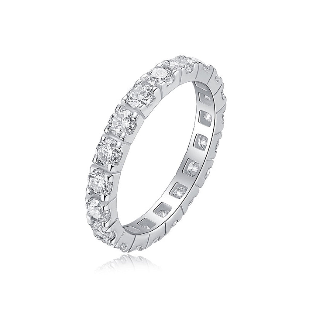 Utopia Moissanite Ring in S925 Sterling Silver