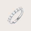 Wholeness Moissanite Ring in S925 Sterling Silver