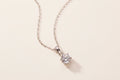 Declaration 1ct Moissanite Pendant Necklace in S925 Sterling Silver